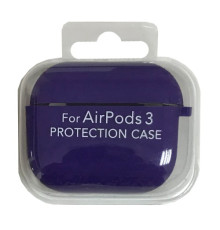 Чохол для AirPods 3 SILICONE CASE/MICROFIBER Violet mag-200000137082799814
