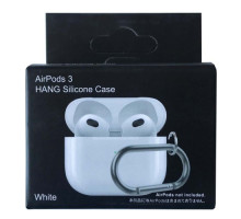 Чохол для AirPods 3 SLIM Case (+ Карабин) Box White mag-200000138498517910
