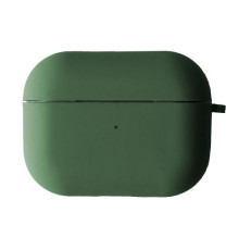 Чохол для AirPods PRO SILICONE CASE/MICROFIBER Dark green mag-2000001320488139241