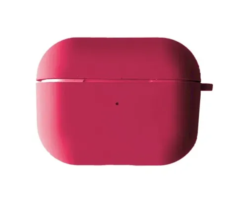 Чохол для AirPods PRO SILICONE CASE/MICROFIBER Rose red mag-2000001320655146302