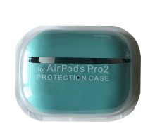 Чохол для AirPods PRO 2 SILICONE CASE/MICROFIBER Light blue mag-200000143135139289