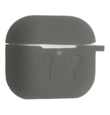 Чохол для AirPods 4 силіконовий 2мм тех.пак Dark grey mag-2000001553367138373
