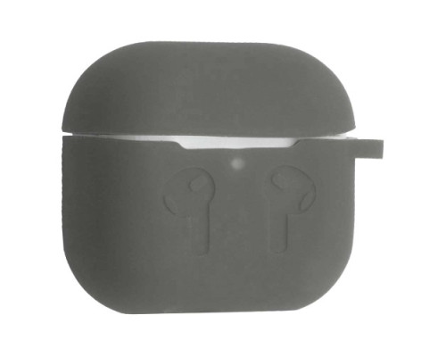 Чохол для AirPods 4 силіконовий 2мм тех.пак Dark grey mag-2000001553367138373