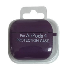 Чохол для AirPods 4 SILICONE CASE/MICROFIBER Purple mag-2000001553725138080