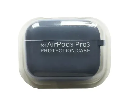Чохол для AirPods PRO 3 SILICONE CASE/MICROFIBER Lavander mag-2000001641033144599