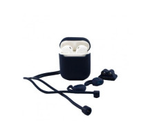 Чохол для навушників XO Lightning AirPods Silicone earphone cover Синій mag-692068086543719089