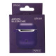 Чохол для AirPods Silicon Case Slim (+ карабин) COLOR BOX Purple mag-20000012527106105