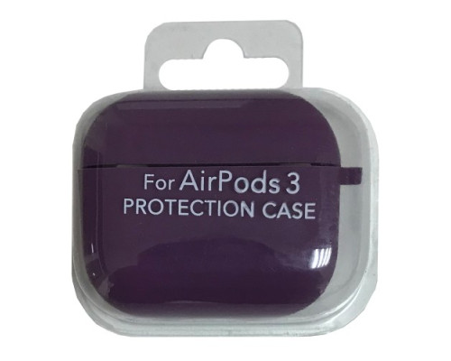 Чохол для AirPods 3 SILICONE CASE/MICROFIBER Purple mag-200000137084199816