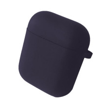 Чохол для AirPods 1/2 SILICONE CASE/MICROFIBER Elderberry mag-2000001450147103790