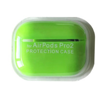 Чохол для AirPods PRO 2 SILICONE CASE/MICROFIBER Party green mag-200000143136839290