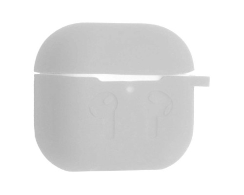 Чохол для AirPods 4 силіконовий 2мм тех.пак Light grey mag-2000001553398134012