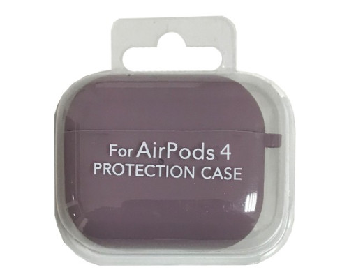 Чохол для AirPods 4 SILICONE CASE/MICROFIBER Blueberry mag-2000001553732138081
