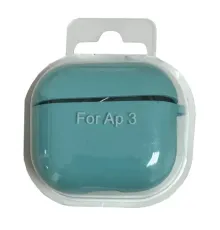 Чохол для AirPods 3 SILICONE CASE/MICROFIBER Light blue mag-2000001370834146304