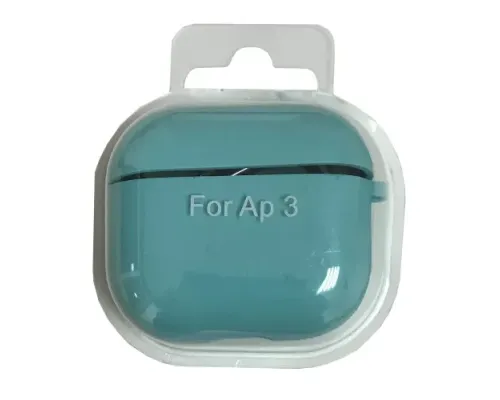 Чохол для AirPods 3 SILICONE CASE/MICROFIBER Light blue mag-2000001370834146304