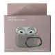Чохол для AirPods 3 SLIM Case (+ Карабин) Box Pink sand mag-200000138514217926