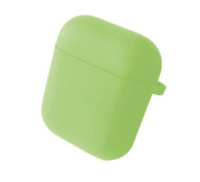 Чохол для AirPods 1/2 SILICONE CASE/MICROFIBER Pistachio mag-2000001320464139232