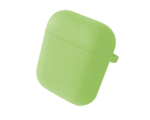 Чохол для AirPods 1/2 SILICONE CASE/MICROFIBER Pistachio mag-2000001320464139232
