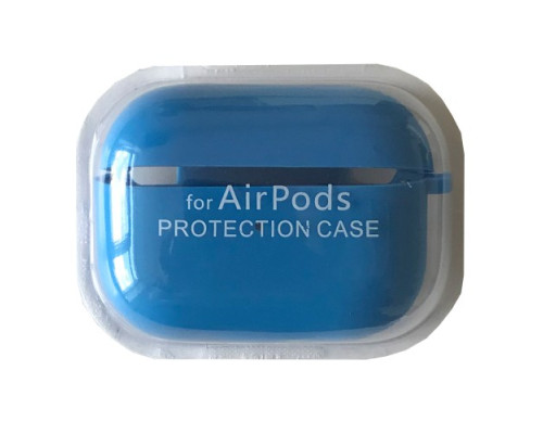 Чохол для AirPods PRO SILICONE CASE/MICROFIBER Blue mag-2000001450154103791