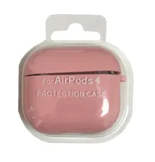 Чохол для AirPods 4 SILICONE CASE/MICROFIBER Pink mag-2000001553749138082