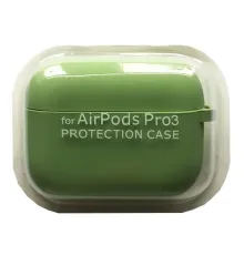 Чохол для AirPods PRO 3 SILICONE CASE/MICROFIBER Pistachio mag-2000001640951144591