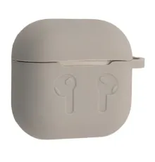 Чохол для AirPods 4 силіконовий 2мм тех.пак Grey mag-2000001606377138394