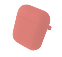 Чохол для AirPods 1/2 SILICONE CASE/MICROFIBER Pink mag-200000129427715749