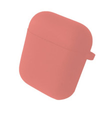 Чохол для AirPods 1/2 SILICONE CASE/MICROFIBER Pink mag-200000129427715749
