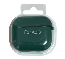 Чохол для AirPods 3 SILICONE CASE/MICROFIBER Dark green mag-200000137074299806