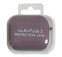 Чохол для AirPods 3 SILICONE CASE/MICROFIBER Blueberry mag-2000001370858146305