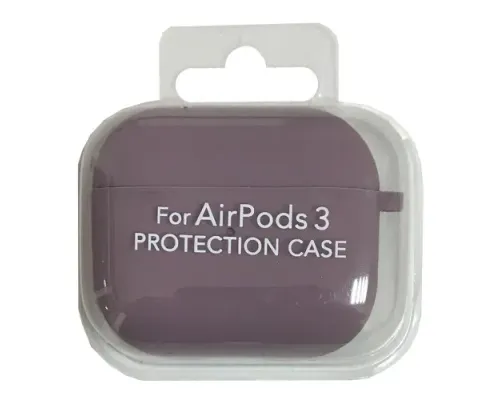 Чохол для AirPods 3 SILICONE CASE/MICROFIBER Blueberry mag-2000001370858146305