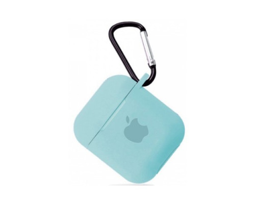 Чохол для AirPods SILICONE CASE Light blue mag-200000130046616344