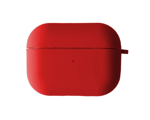Чохол для AirPods PRO SILICONE CASE/MICROFIBER Red mag-2000001320518139244
