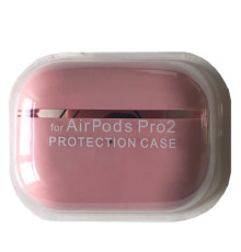 Чохол для AirPods PRO 2 SILICONE CASE/MICROFIBER Pink mag-2000001431252138069