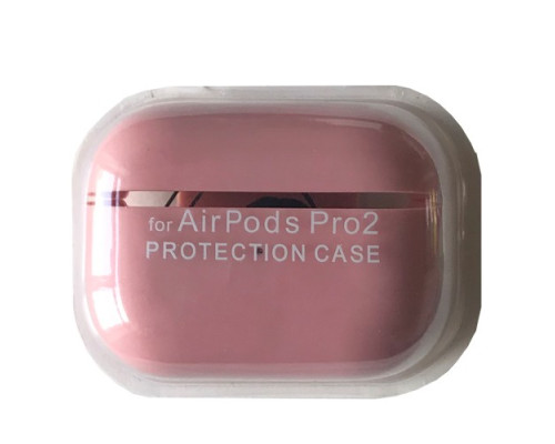 Чохол для AirPods PRO 2 SILICONE CASE/MICROFIBER Pink mag-2000001431252138069