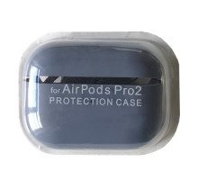 Чохол для AirPods PRO 2 SILICONE CASE/MICROFIBER Lavander mag-200000143140559462
