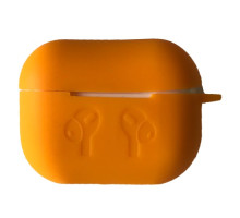 Чохол для AirPods PRO 2 силіконовий LOGO 2в1(+ карабин) тех.пак Orange mag-200000143273039422