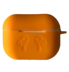 Чохол для AirPods PRO 2 силіконовий LOGO 2в1(+ карабин) тех.пак Orange mag-200000143273039422