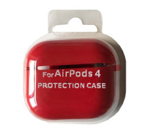 Чохол для AirPods 4 SILICONE CASE/MICROFIBER Red mag-2000001553770138083