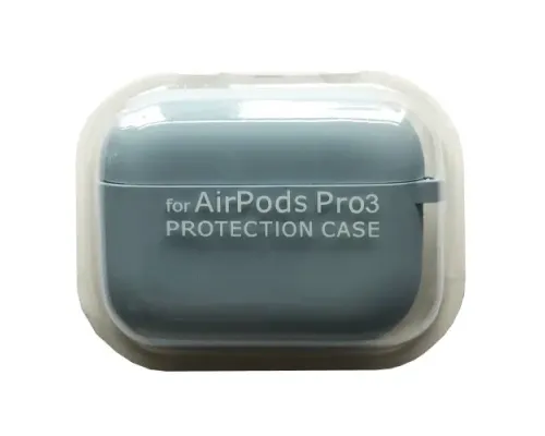 Чохол для AirPods PRO 3 SILICONE CASE/MICROFIBER Lilac mag-2000001640968144592
