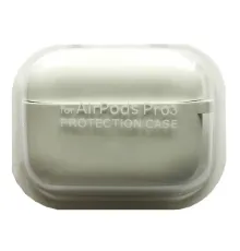 Чохол для AirPods PRO 3 SILICONE CASE/MICROFIBER White mag-2000001641064144602