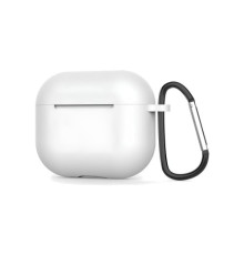Чохол для навушників XO F70 Airpods pro Silicone case(with hook) Білий mag-692068088042319094