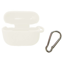 Чохол для AirPods PRO силіконовий LOGO 2в1(+ карабин) тех.пак Matte mag-2000001133583138329