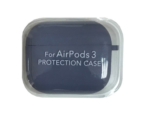 Чохол для AirPods 3 SILICONE CASE/MICROFIBER Lavander mag-200000137075999807