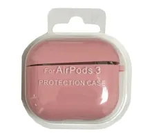 Чохол для AirPods 3 SILICONE CASE/MICROFIBER Pink mag-2000001370865146306