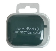 Чохол для AirPods 3 SILICONE CASE/MICROFIBER Pine green mag-200000137089699821