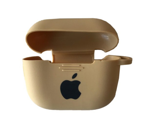 Чохол для AirPods 3 SILICONE CASE Gold mag-2000001379912101639