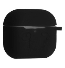 Чохол для AirPods 4 силіконовий 2мм тех.пак Black mag-2000001553442100349
