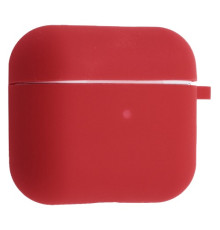 Чохол для AirPods 3 силіконовий SLIM (+ Карабин) тех.пак Camelia white mag-200000152150229679