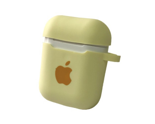 Чохол для AirPods SILICONE CASE Mellow yellow mag-200000108869227608