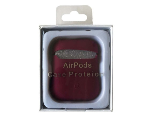 Чохол для AirPods Case Protection Original Marsala mag-200000112811449092